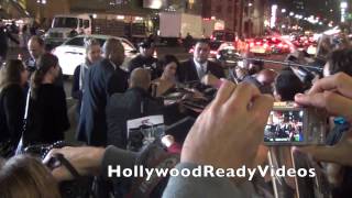 Lena Headey greets fans arriving at the 300 Rise of an Empire premiere in Hollywood [upl. by Nnarual521]