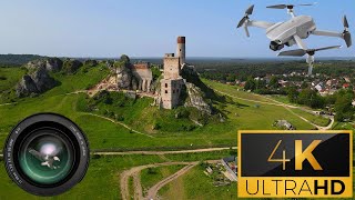 Ruiny Zamku w Olsztynie koło Częstochowy 4K Polska dronem [upl. by Amsed]