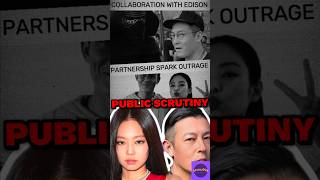 The Jennie and Edison Chen Collaboration kpop kpopnews jennie edisonchen adidas [upl. by Alarice]