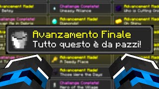 HO COMPLETATO LULTIMO AVANZAMENTO SEGRETO DI MINECRAFT  ITA [upl. by Ahsitruc]