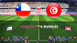 Chile vs Tunisia  Semi Final Kirin Challenge Cup 2022 [upl. by Oiramel]