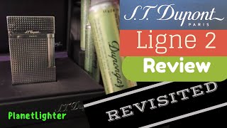 ST Dupont Ligne 2 Lighter Review Revisited [upl. by Haodnanehs390]