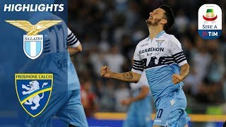 Lazio 10 Frosinone  Luis Alberto segna e la Lazio trionfa  Serie A [upl. by Keeley]