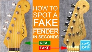 How to Spot a FAKE Fender in Seconds [upl. by Audri]