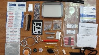 SAS Survival Kit in a Tin Australian Updated Version [upl. by Patric]