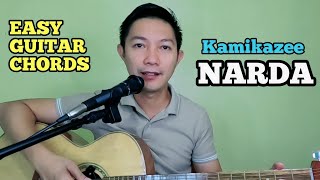 NARDA BY KAMIKAZEE  EASY GUITAR TUTORIAL FOR BEGINNERS [upl. by Naruq]