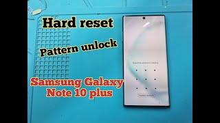 Samsung Galaxy Note 10 Plus Hard Reset [upl. by Eirrotal974]