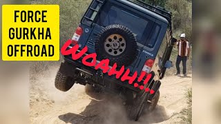 Mild Offroad Fun with Force Gurkha  Indian Overlander forcegurkha gurkha 4x4 4x4life 4wd [upl. by Erodasi191]