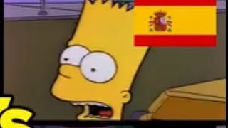 ¡AY CARAMBA BaRT  PERO EN VARIOS IDIOMAS  LOS SIMPSON [upl. by Esyle760]