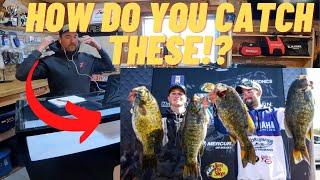 HUGE Smallmouth  Sturgeon Bay Open Smallmouth Tournament w Bassmaster Opens Pro Adam Neu  PODCAST [upl. by Naimad]