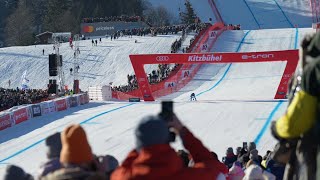 KitzHighlights 87000 Fans bei den HahnenkammRennen 2024 [upl. by Abell235]