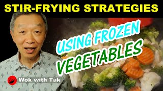 How to stirfry frozen vegetables making them taste as good as fresh vegetables nearly [upl. by Glori]