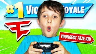 quot9 YEAR OLD JOINS FAZE CLANquot [upl. by Peedsaj]