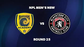 NPL Men’s NSW Round 25 Central Coast Mariners FC v Blacktown City FC [upl. by Milson]