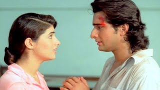 Saif Ali Khan lies to Twinkle Khanna for her love  Dil Tera Diwana  Bollywood Scene 614 [upl. by Minnnie]