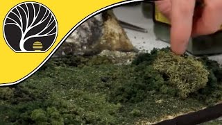 Lichen  Model Scenery  Woodland Scenics [upl. by Lash265]