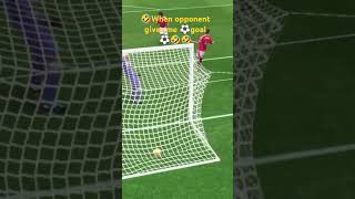 🤣😜😎When opponent gives me goal fifa fc mobile easportsfc24modfifa16 football [upl. by Ligriv551]