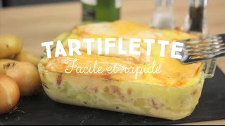 Tartiflette facile et rapide  CuisineAZ [upl. by Leen496]