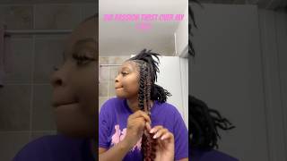 Passion twist over locs [upl. by Elvina266]