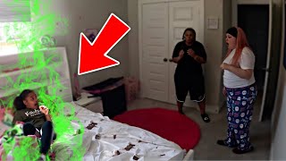 POOP 💩 EXPLOSION IN BED PRANK ON PARENTS  HILARIOUS [upl. by Glynda702]