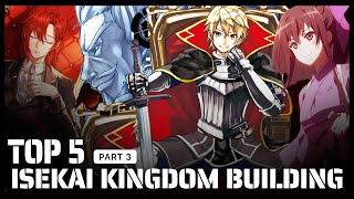 2021  Top 5  Kingdom Building Manga with Wholesome Story  Part 3 [upl. by Norbie]