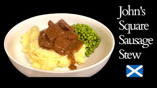 Johns Square Sausage Stew  Easy Slow Cooker Recipe  Lorne Sausage Stew [upl. by Pascha]