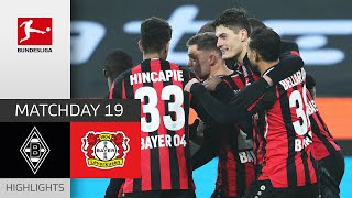 Borussia Mgladbach  Bayer 04 Leverkusen 12  Highlights  Matchday 19 – Bundesliga 202122 [upl. by Monahan]