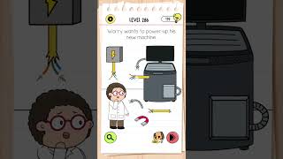 Mastering Brain Test 4  Can You Beat Level 286 braintest youtubeshorts viralshorts youtube [upl. by Nwahsat]