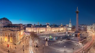 Trafalgar Square London UK [upl. by Tabbie664]