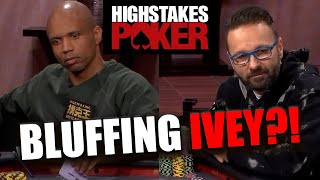 BLUFFING PHIL IVEY  HIGH STAKES POKER TAKES with Daniel Negreanu 04 [upl. by Alliuqat]