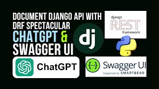 How to Document Python Django Rest API using DRF Spectacular ChatGPT and Swagger UI [upl. by Neret]