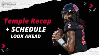 Pod 197 RutgersTemple recap  Schedule Lookahead  Rutgers Scarlet Knights Football [upl. by Bullion130]