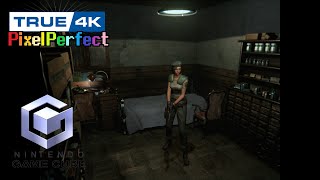 4K Resident Evil 1 GAMECUBE  CRT Sanyo Shaders [upl. by Anez]