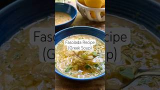 Fasolada  Greek White Bean Soup soup souprecipe [upl. by Ellehcyar]