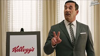 DON DRAPER Pitches Breakfast Pastry Name  MAD MEN Deleted Scene [upl. by Egroj]