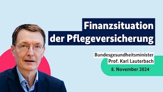 Finanzsituation der Pflegeversicherung [upl. by Vita]