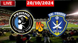 Pulau Pinang vs Sri Pahang  Super League  Live Match Score Today HD [upl. by Scuram]