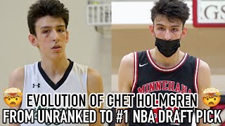 EVOLUTION of CHET HOLMGREN From Unknown Freshman to Future 1 NBA Draft Pick [upl. by Raphael]