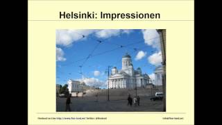 Helsinki  Impressionen aus Finnlands Hauptstadt Helsinki [upl. by Nosdivad579]