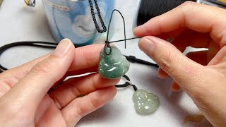 How to Attach a Pendant to Necklace Rope  DIY Jewelry Tutorials [upl. by Lesnah494]