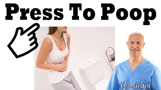 PRESS TO POOPRelease Your Bowels Master Points for Constipation Relief  Dr Alan Mandell DC [upl. by Minica]