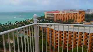 Riu Palace Aruba Jacuzzi ocean view suite room 901 [upl. by Nylatsirk620]