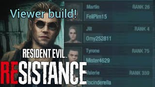 Turbo Spam Daniel  Resident Evil Resistance  Viewer Build [upl. by Leopoldeen937]