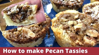 How to make Pecan Tassies  Mini Pecan Tarts [upl. by Berkly726]