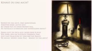 HERMANN HESSE  KENNST DU DAS AUCH [upl. by Eivets]