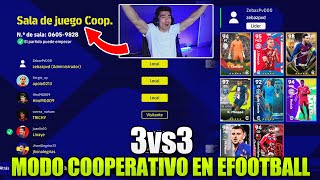 PROBAMOS EL NUEVO MODO COOPERATIVO DEL EFOOTBALL Y ESTÁ GENIAL POR AQUÍ ES KONAMI [upl. by Philine292]