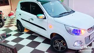 Alto k10 top modal full modified light with alloys [upl. by Akener]