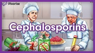 Cephalosporins Mnemonic for Nursing Pharmacology NCLEX [upl. by Catherine]