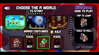 Super Mario Run 2  Game Walkthrough Kiz10com [upl. by Acissey]