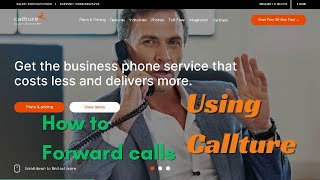 How to forward calls using Callture Voip [upl. by Ojela103]